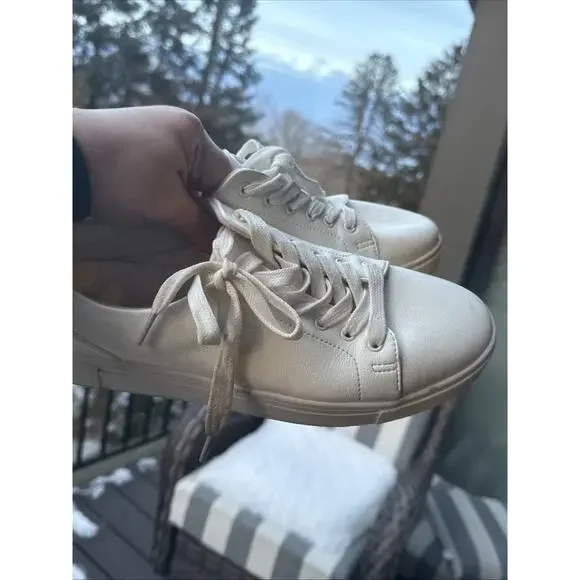 Joie Women’s Harvard White Leather Classic Lined Court Sneaker 9.5 US - Picture 12 of 14